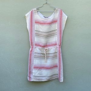 Loft loose linen sleeveless dress